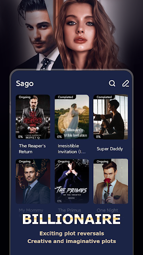 Sago - Novel Screen 2