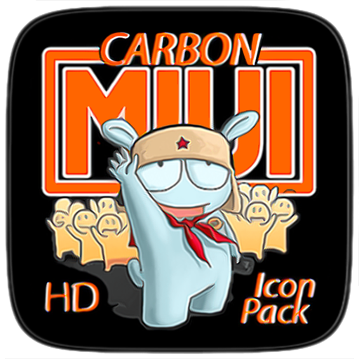 MIUl Carbon - Icon Pack