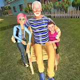 Happy Grandpa Simulator Virtual Family icon