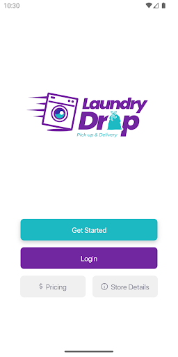 Android application Laundry Drop- Laundry Delivery screenshort