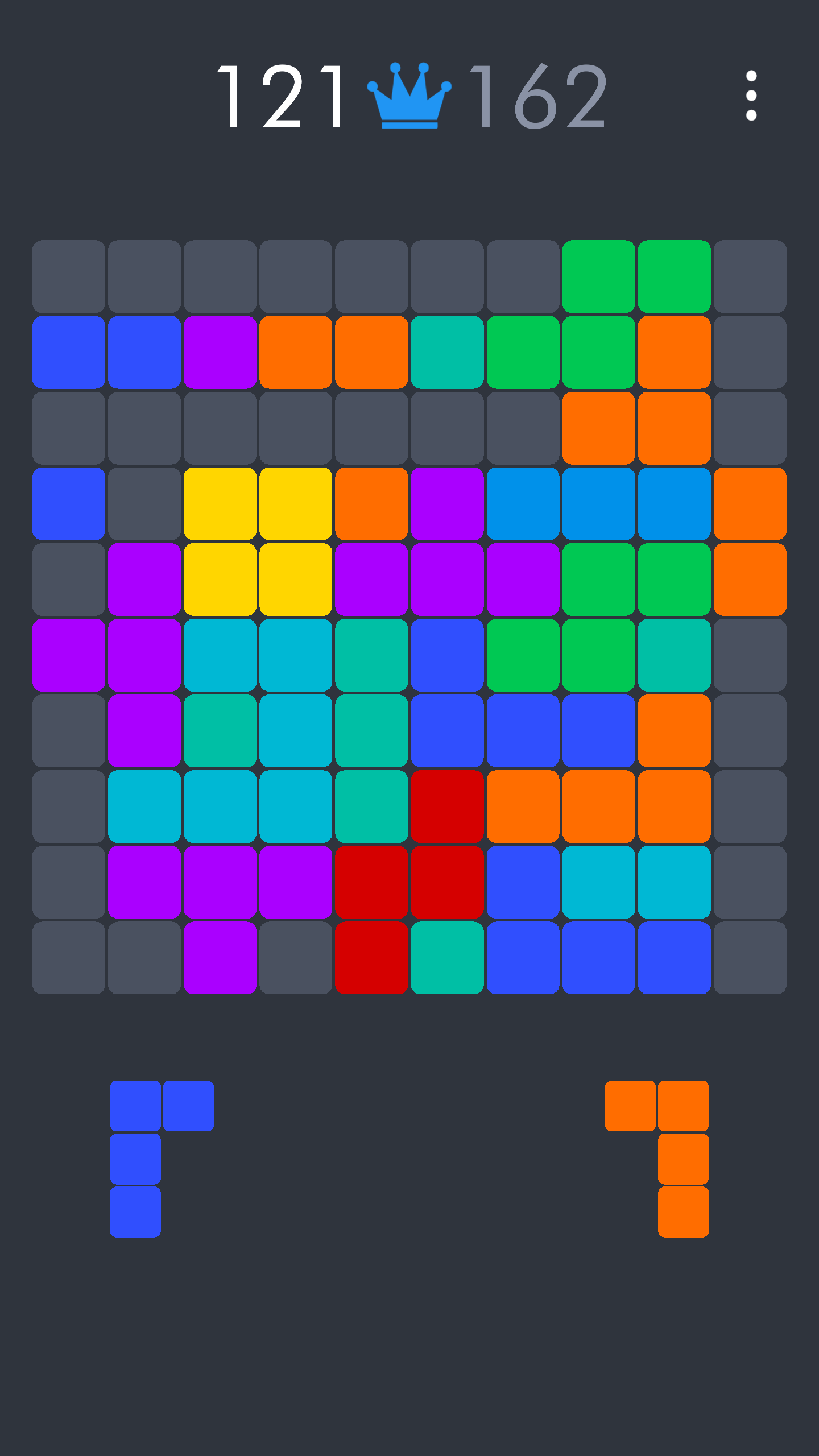Android application 100 Blocks Puzzle screenshort