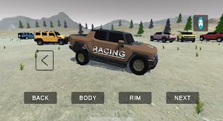 Driving Offroad Hummer 4x4 - Screenshot 1