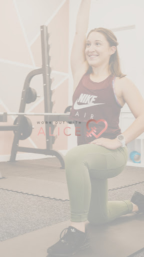 Android application Work Out with Alice screenshort