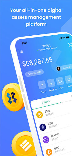 Android application FINX Wallet & Card screenshort