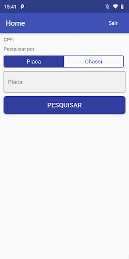 Consulta Detran-AM Screen 2