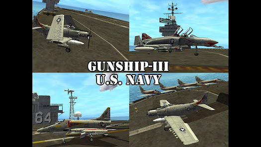 Gunship III - U.S. NAVY 3.8.7 APK + Mod (Unlimited money) for Android