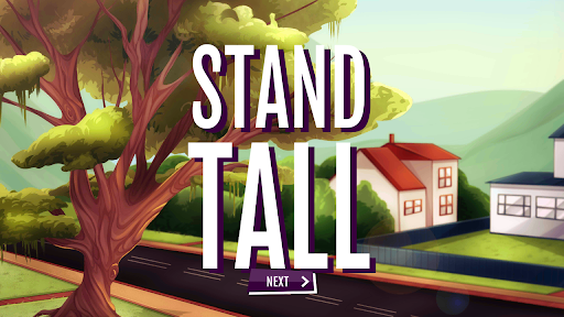 Android application Stand Tall screenshort