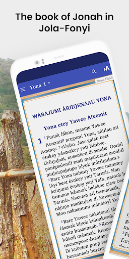 Android application Yona / Jonah in Jola-Fonyi screenshort