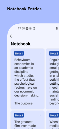 Screenshot of Daily Task Manager