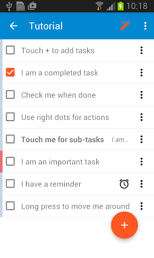 Checklist Screen 2