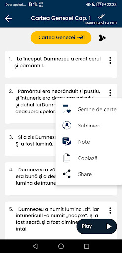 BIBLIA Catolică în română Screen 3
