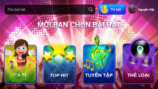 Android application Okara - Hát mọi lúc mọi nơi screenshort