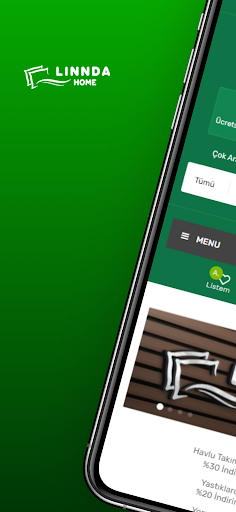 Android application Linnda Home screenshort