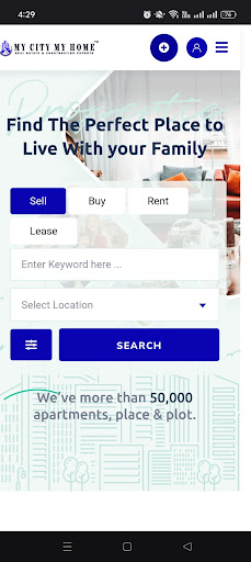 Android application My City My Home - Real Estate screenshort