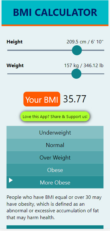 BMI Calculatorのおすすめ画像2
