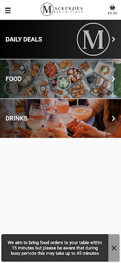 Android application Mackenzies screenshort