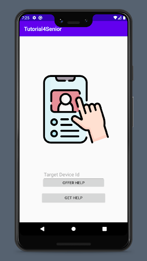 Android application Tutorial4Senior screenshort