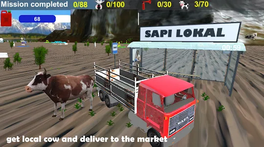 Truck Cow Simulator 2
