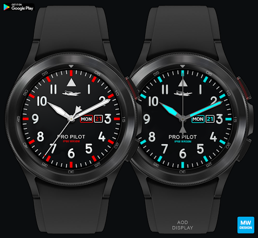 Android application Pilot Pro Watch Face screenshort