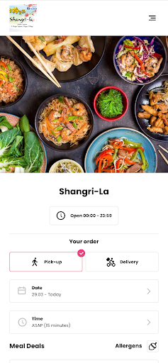 Android application Shangri-La Dublin screenshort