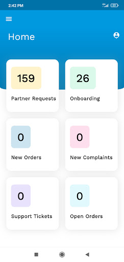 Partner Admin Faraday Screen 2