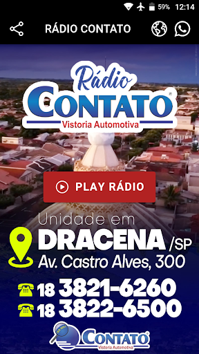 Rádio Contato Vistoria Screen 2