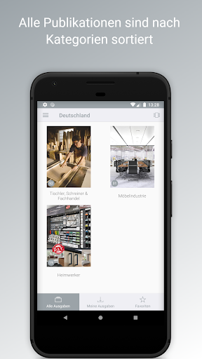 Android application Hettich screenshort