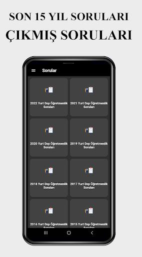 Yurt Dışı Öğretmenlik Sınavı Screen 2