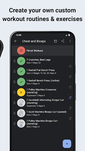 Workout Tracker & Gym Plan Log Screenshot 2