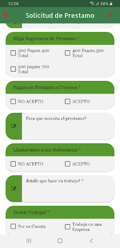 Prestame Compadre App Screen 3