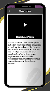 Honor Band 5 Watch Guide