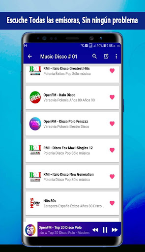 Disco Music 70 80 90 Screen 3