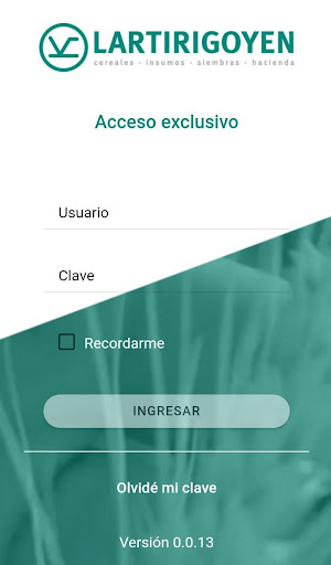 Android application Lartirigoyen screenshort