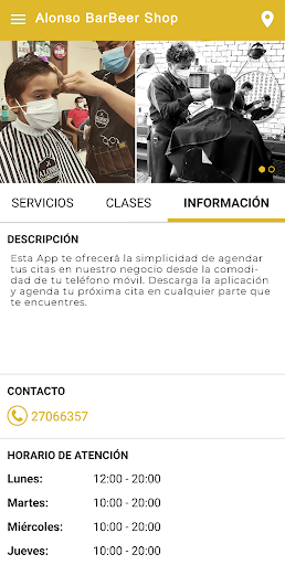Alonso BarBeer Shop Screen 3