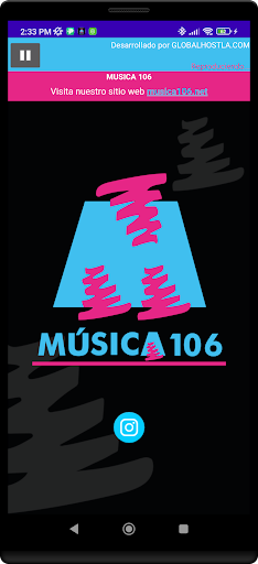 MÚSICA 106 Screen 2