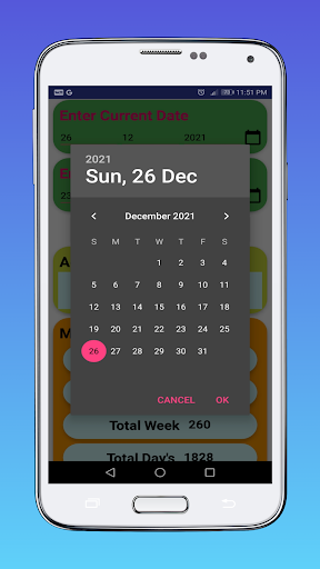 Age Calculator Screen 3