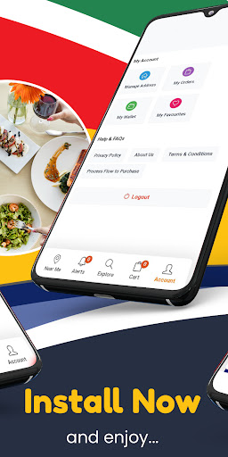 ZoviDay - Online Food Delivery Screen 2