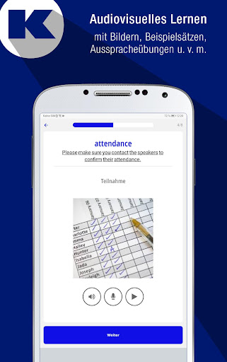 Android application KERN Training screenshort