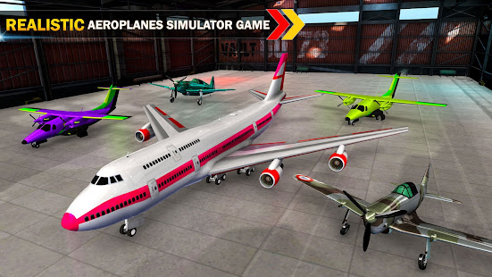 Airplane Pilot Simulator 3D 1.2 APK screenshots 2