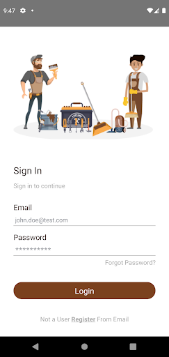Android application Popfame screenshort