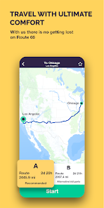 Baan Psychologisch veer Route 66 Navigation - Apps on Google Play
