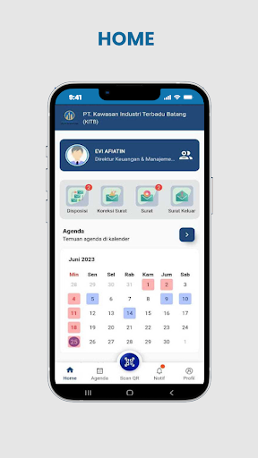 Android application E-Office Grand Batang City screenshort
