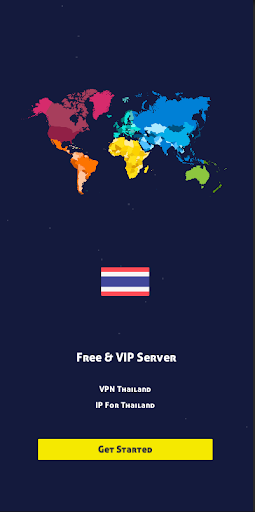 Android application VPN Thailand - IP for Thailand screenshort