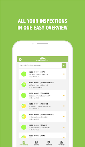 Android application D-Quality Survey screenshort