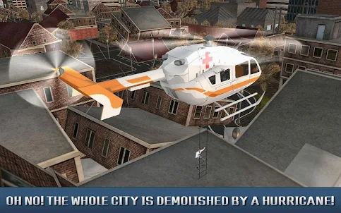 ヘリコプターの英雄：ハリケーン災害