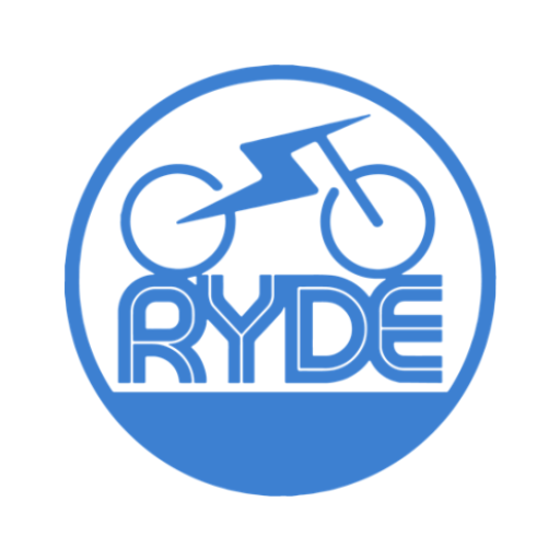 Ryde – Ride Electric logo