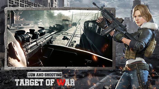 Gun and Shooting  Target war Mod Apk Download 5