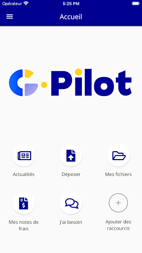 Android application G-Pilot screenshort