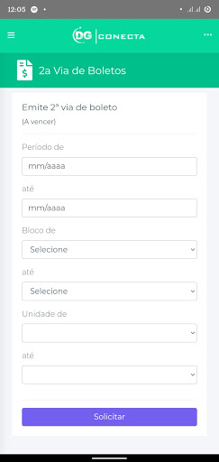 FG Administração Screen 3