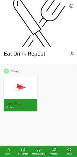 Eat Drink Repeat Screen 2